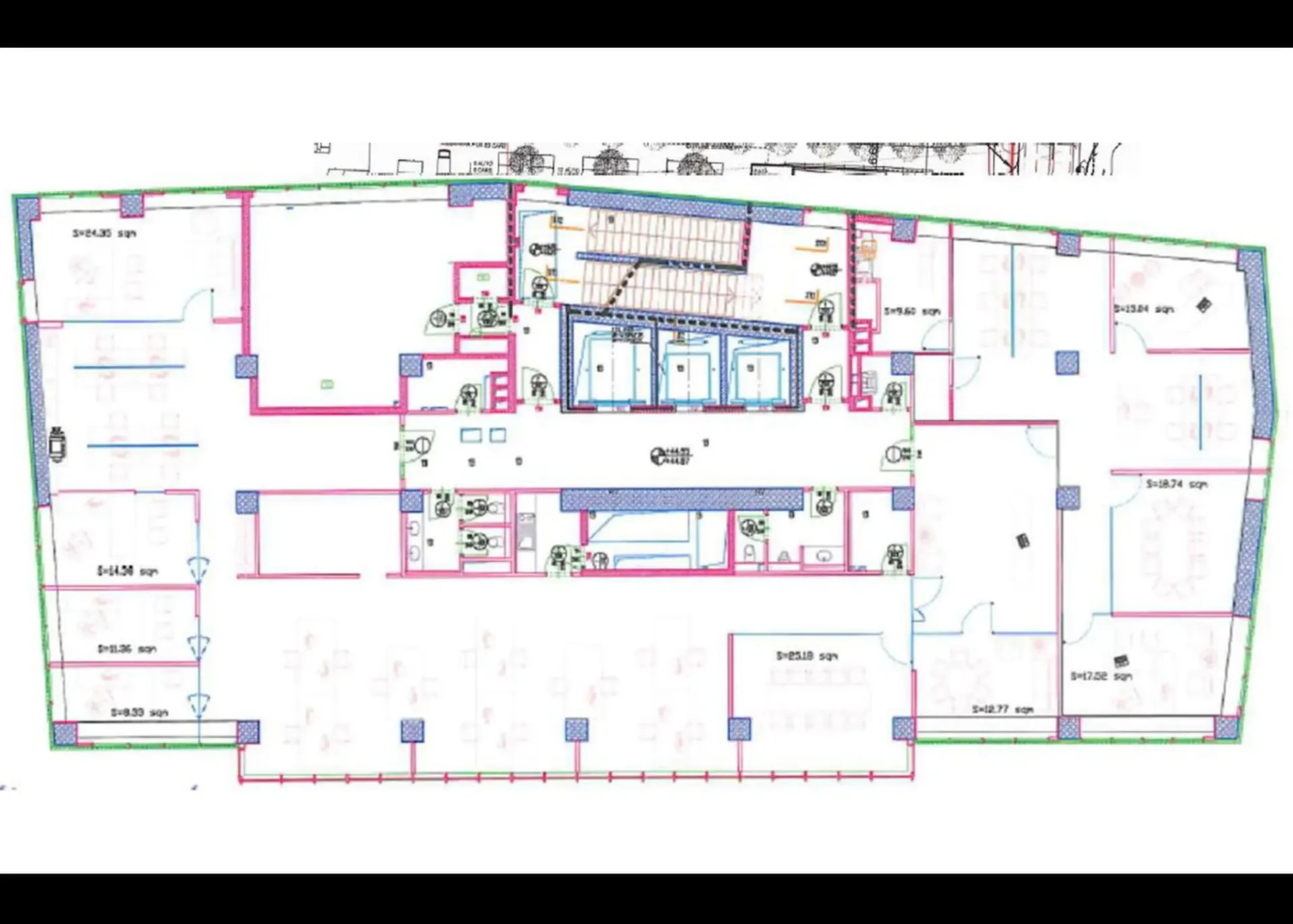 Floreasca Tower - plan etaj curent.webp