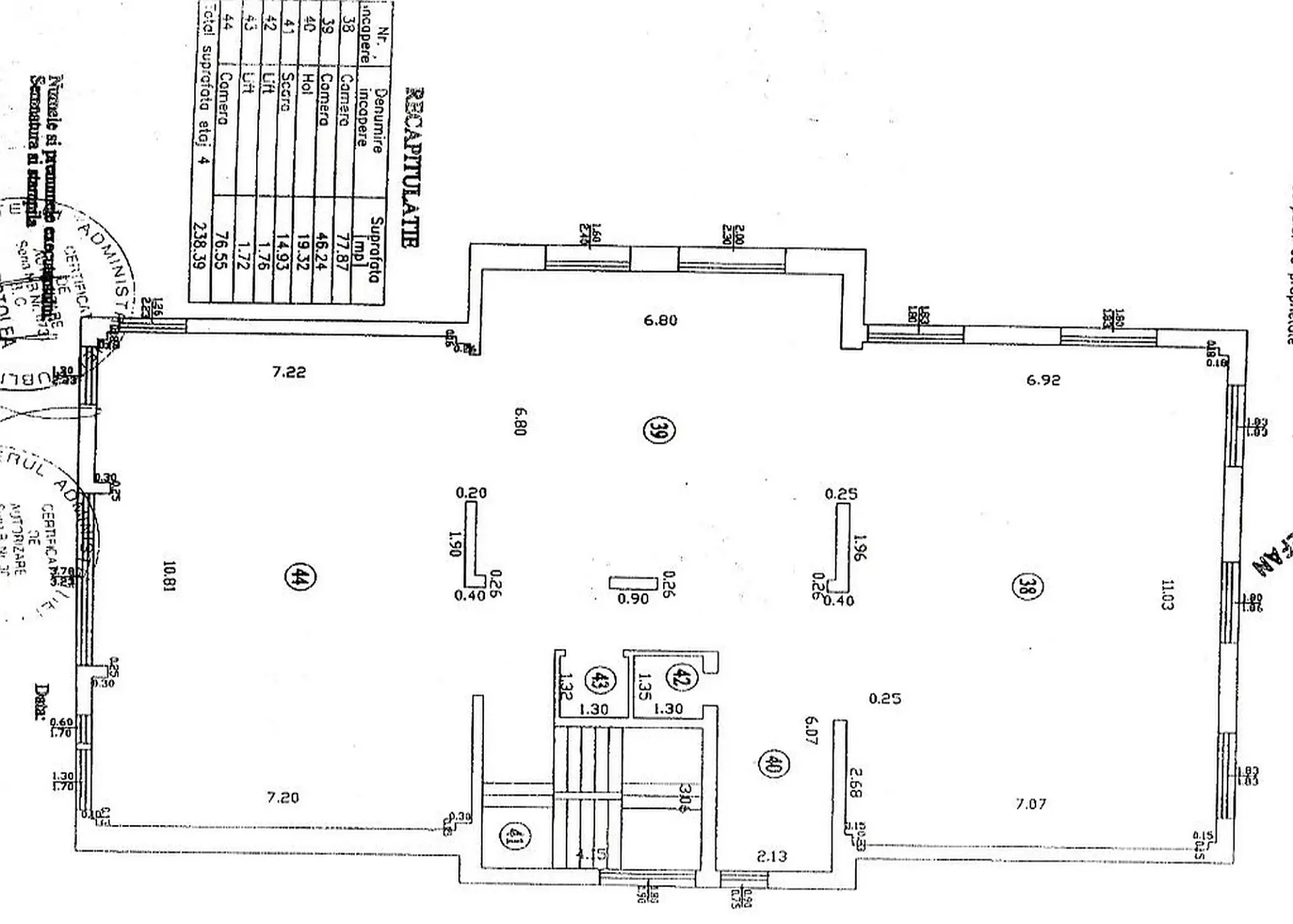 Aviației Office Building - plan.webp