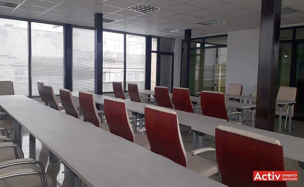 Decebal 17 birouri de inchiriat Cluj central vedere spatiu interior