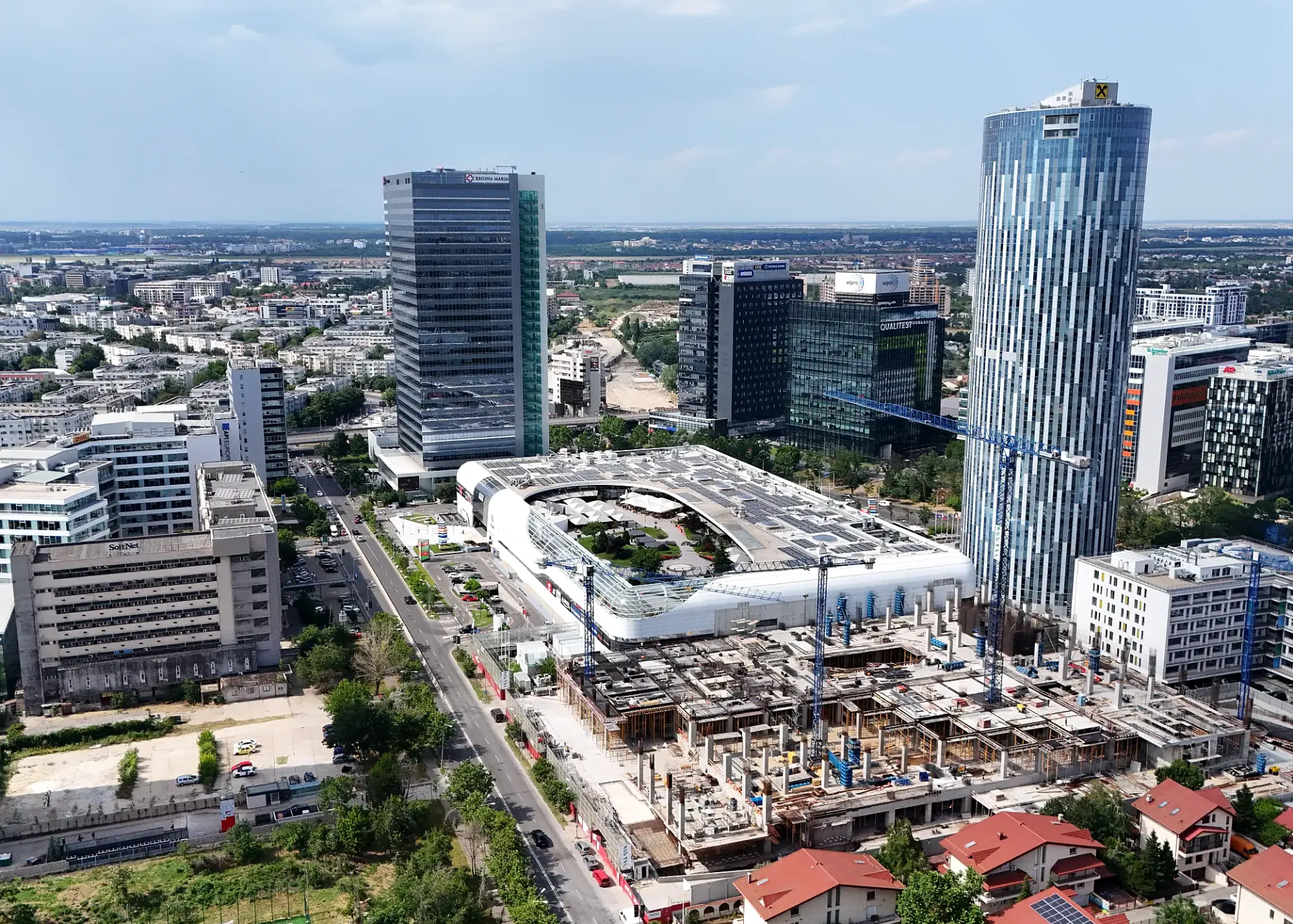 Globalworth Tower - poza drona 6.webp