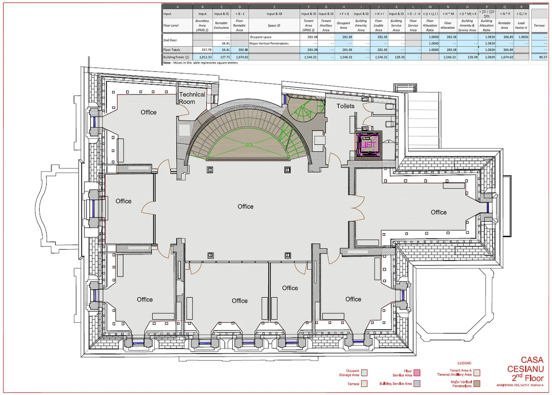 Casa Cesianu - plan etaj 2.webp
