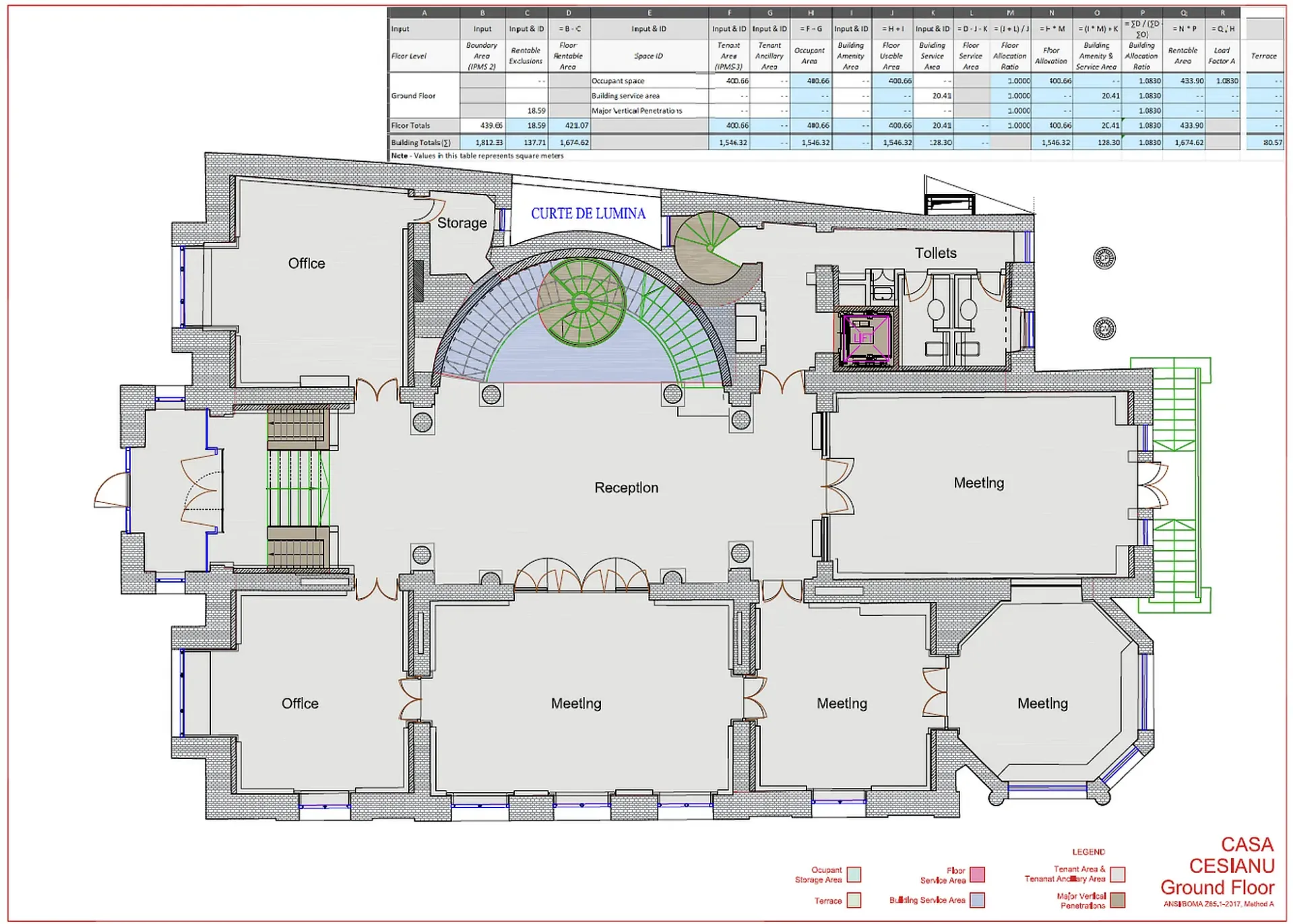 Casa Cesianu - plan parter.webp