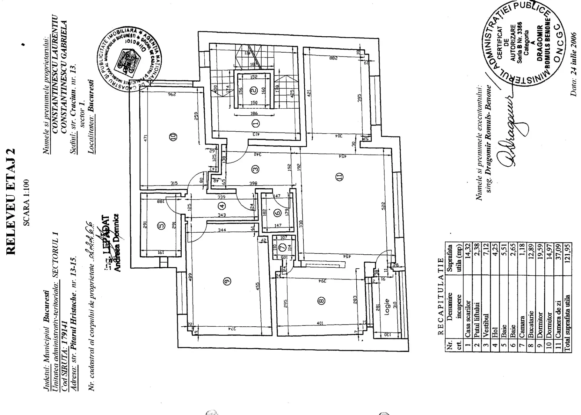 Hristache Pitarul 13-15 - plan etaj 2.webp