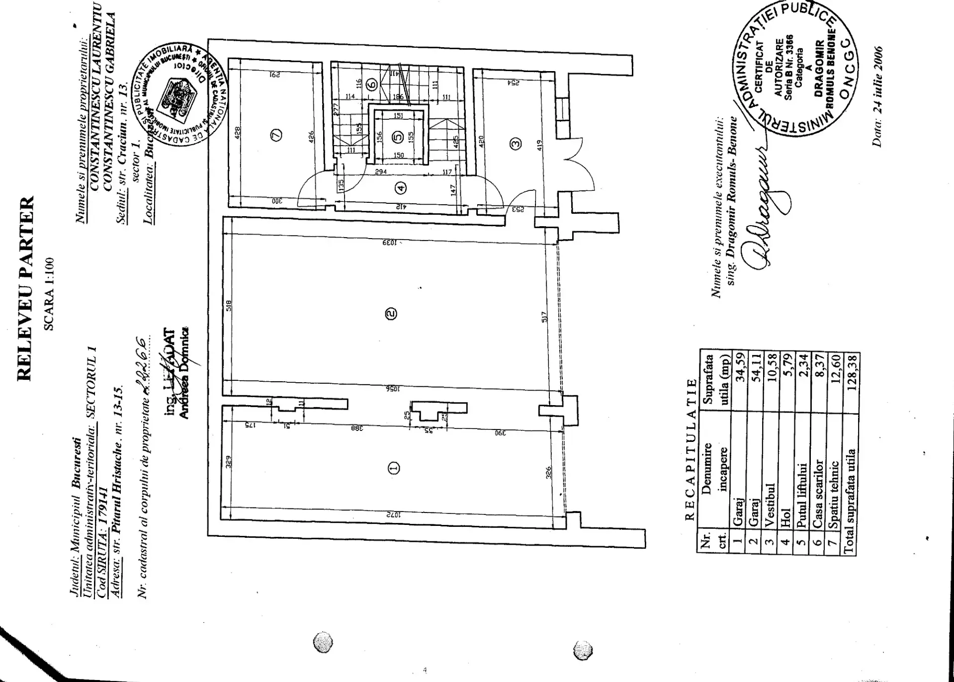 Hristache Pitarul 13-15 - plan parter.webp