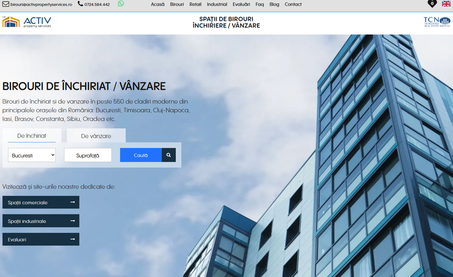 Spații-de-birouri.ro – închiriere de birouri în România și provincie