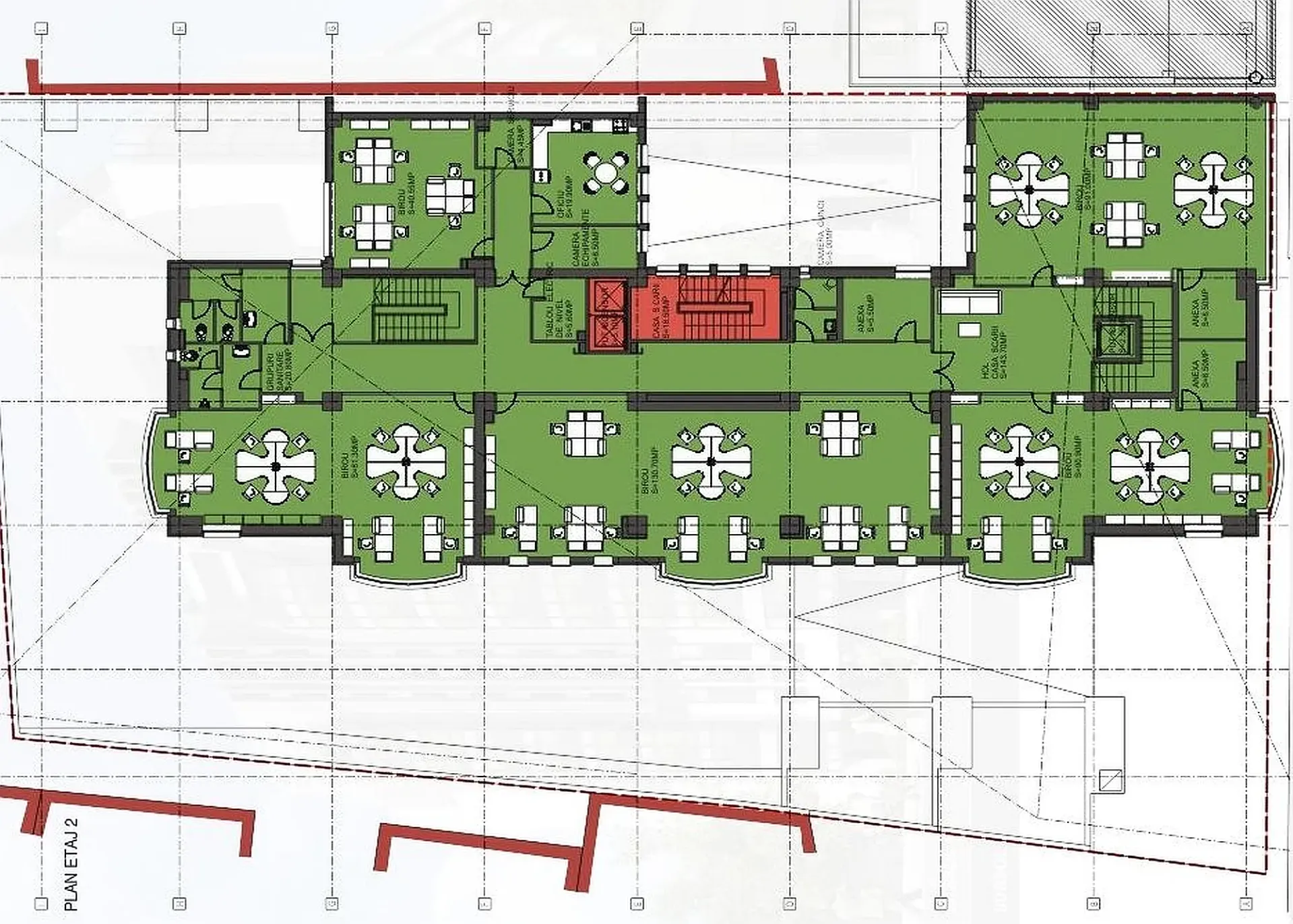 Decebal Tower - poza plan.webp