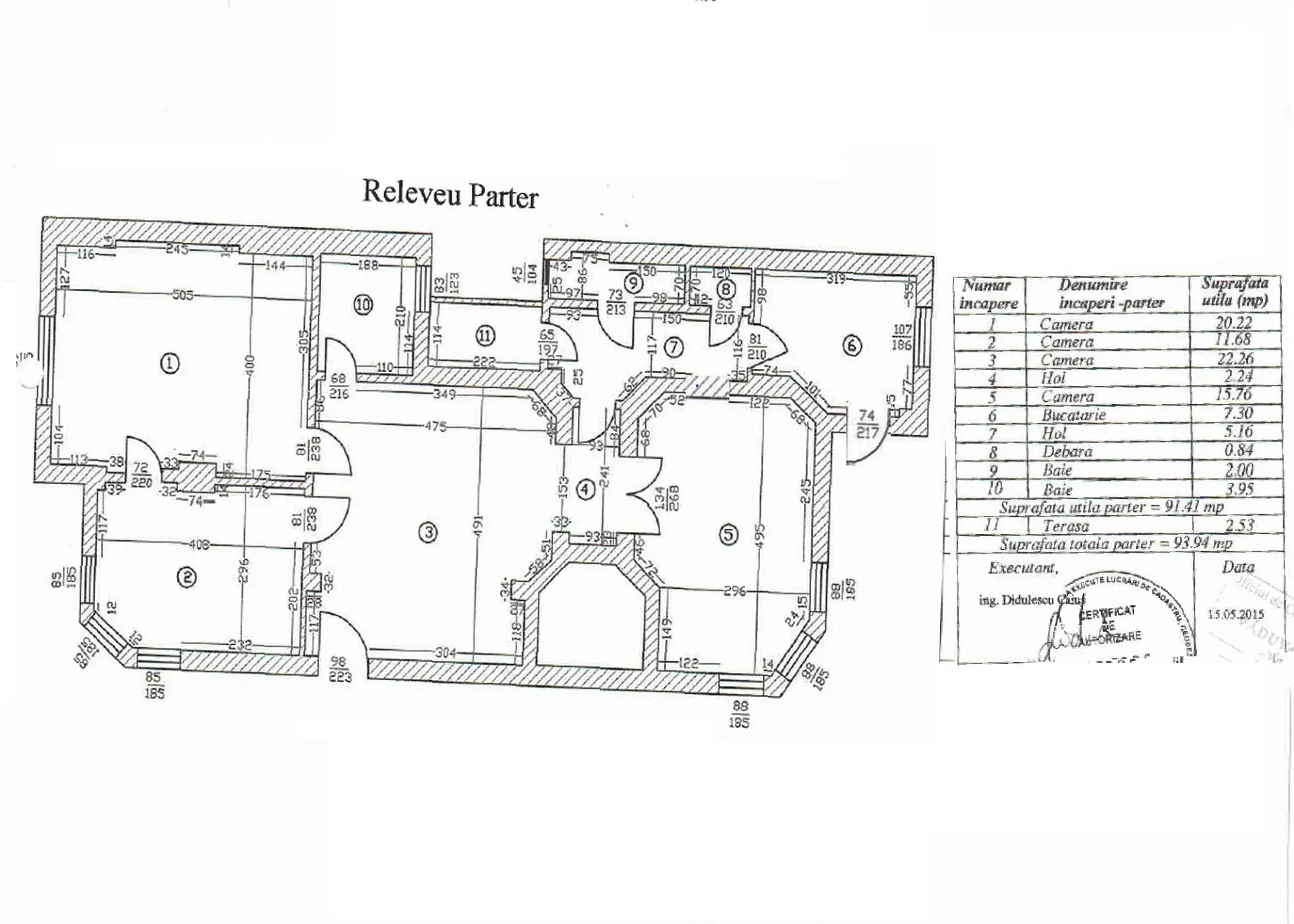 Roma 54 - plan parter.webp
