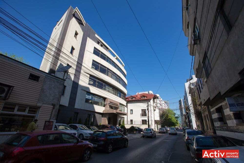 Dr. Felix 17-19 birouri de închiriat în București Victoriei vedere laterală din strada Dr Felix
