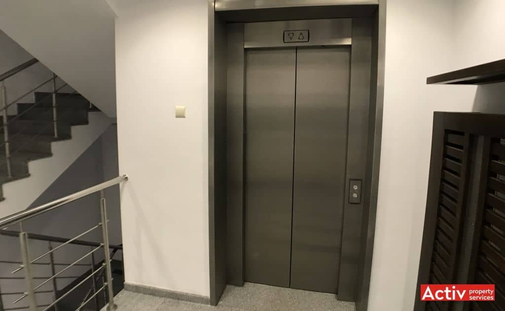 Dealul Spirii Business Center spatii de birouri de inchiriat Bucuresti vest imagine acces lift