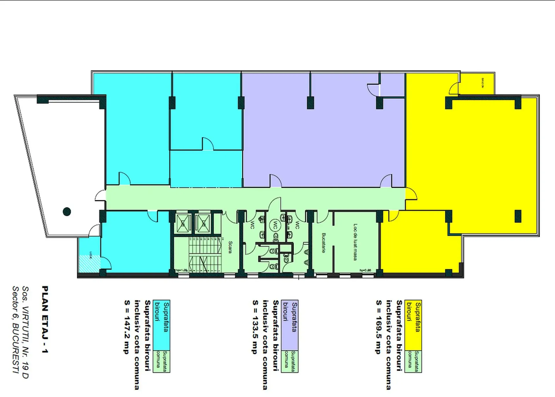 Spații Birouri De Închiriat În Virtutii Business Center