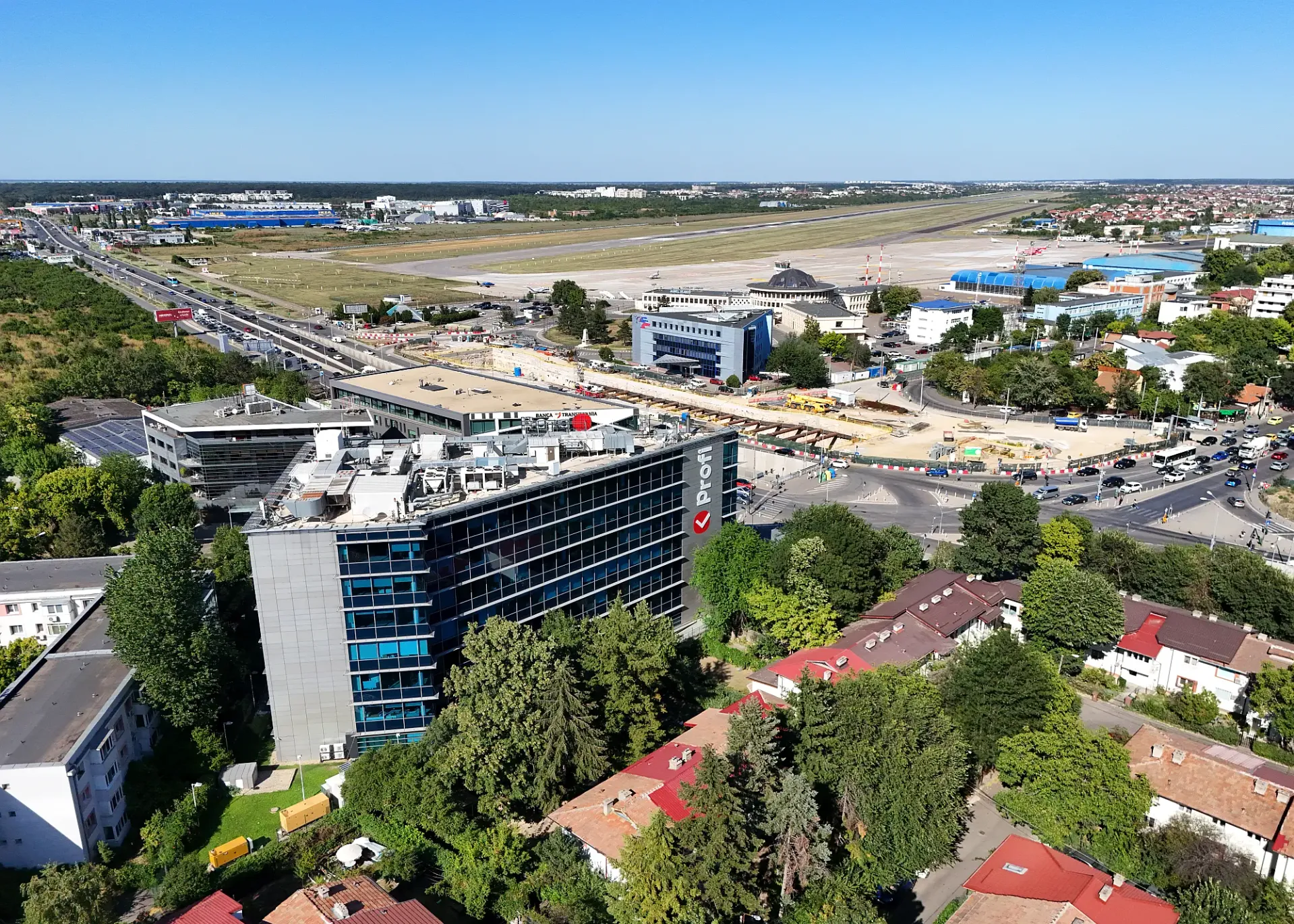 Baneasa Airport Tower - poza drona 6.webp