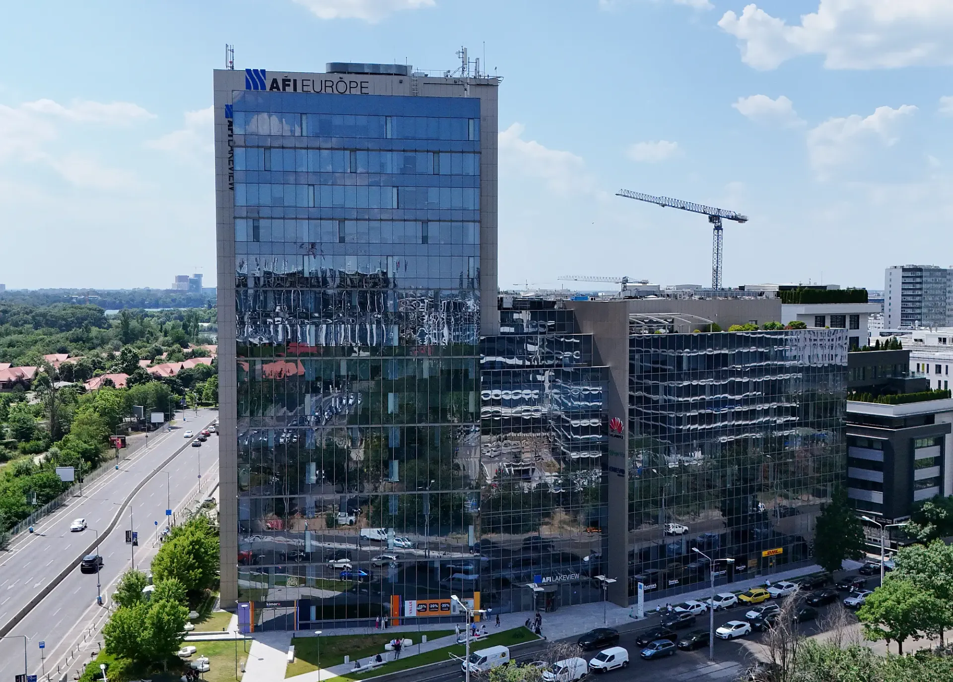 Afi Lakeview - poza drona 1.webp