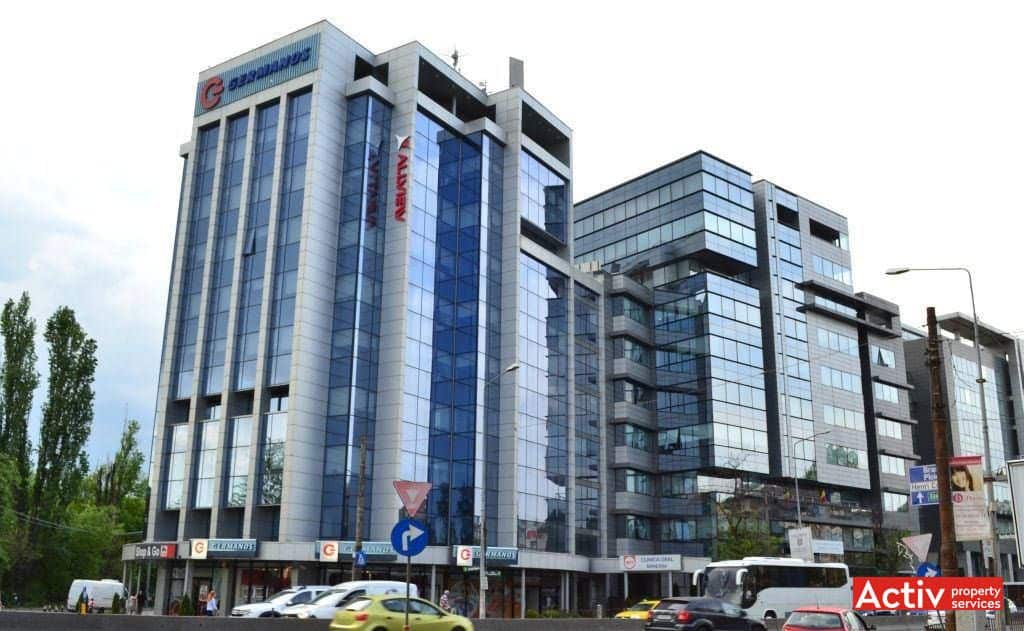 Lamda Med Office Building închiriere birouri mici vedere din Șoseaua București-Ploiești DN1
