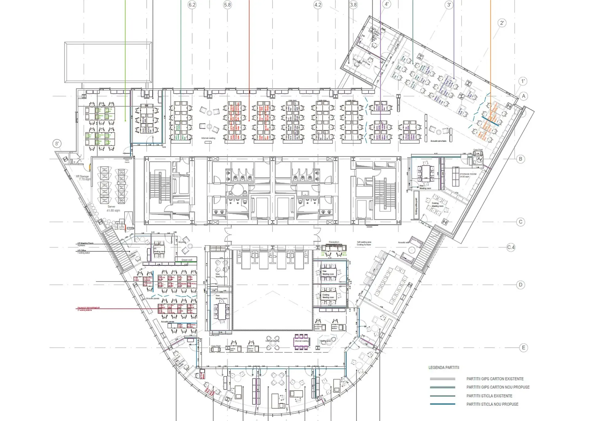 Charles de Gaulle Plaza - plan etaj curent.webp