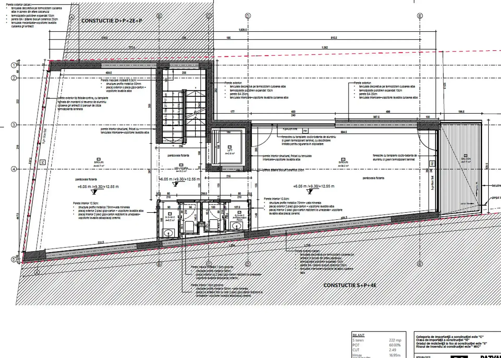 Viitorului 136 - plan etaj curent.webp